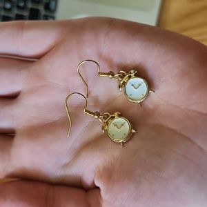 Clock Earrings